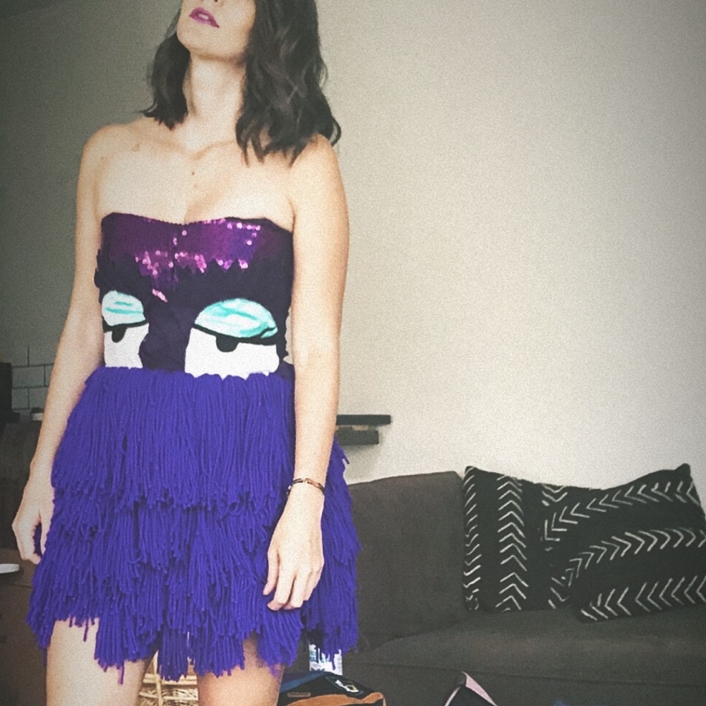 Monster dress 💜